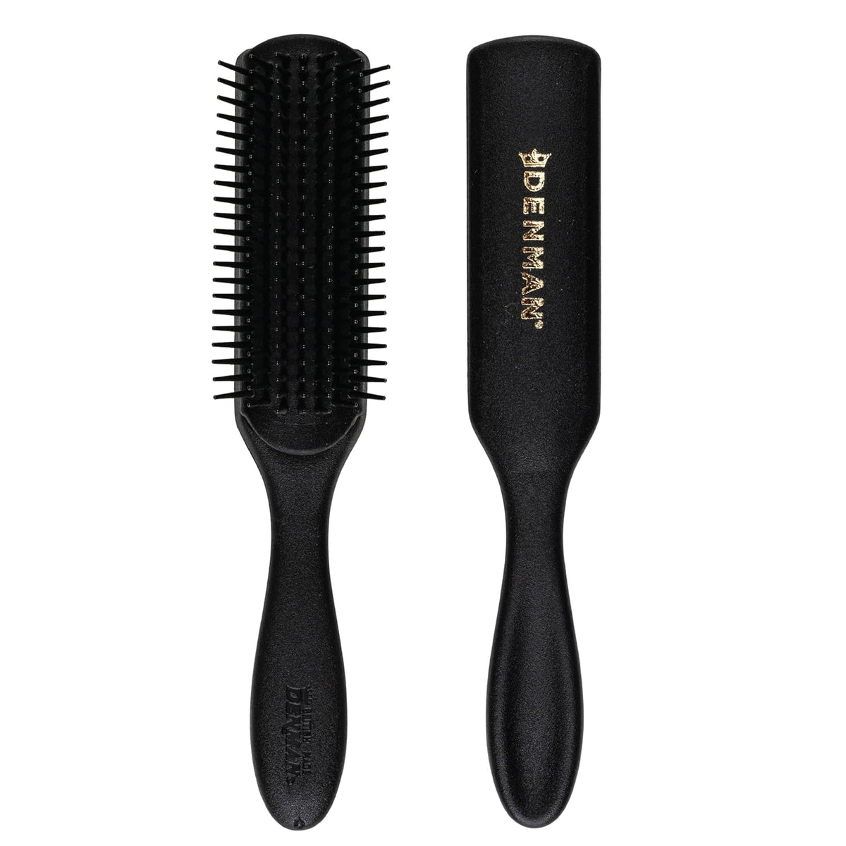 Denman D3 Original Curl Definer & Styler, Curly Hair Brush for Women & Men – 7 Row Detangling & Curl Defining Brush for Smooth Defined Curls - a Precision Styling Brush for Straight Hair